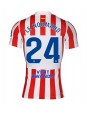 Atletico Madrid Robin Le Normand #24 Replika Hemmakläder 2025-26 Kortärmad Atletico Madrid Robin Le Normand #24 Replika Hemmakläder 2025-26 Kortärmad